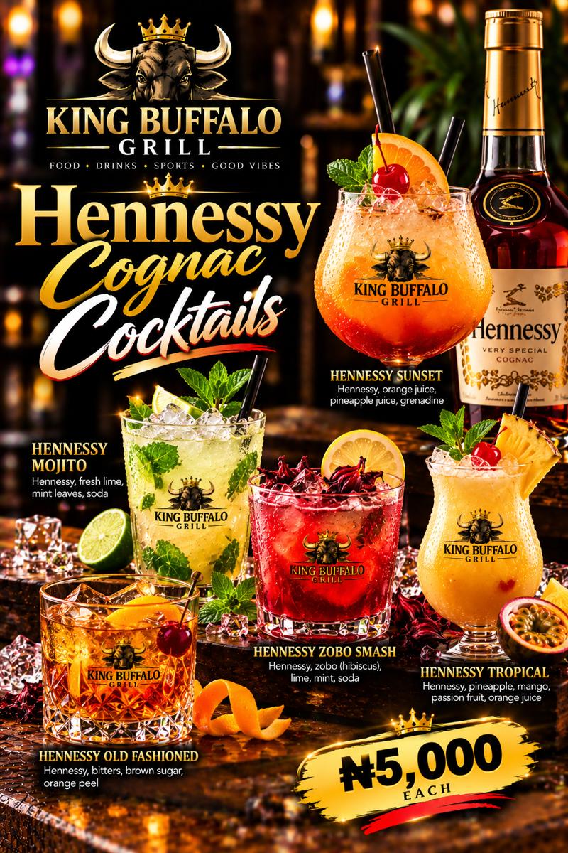 henesy cognac coocktail