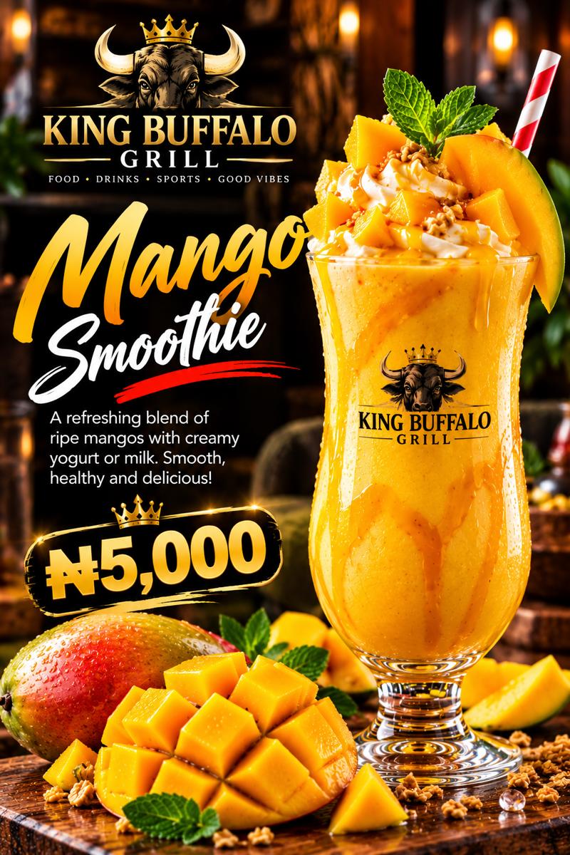 mango smoothie
