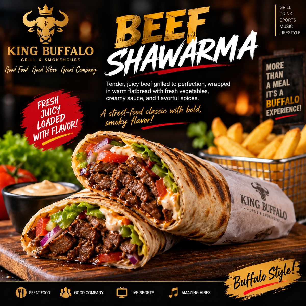 beef Shawarma Medium