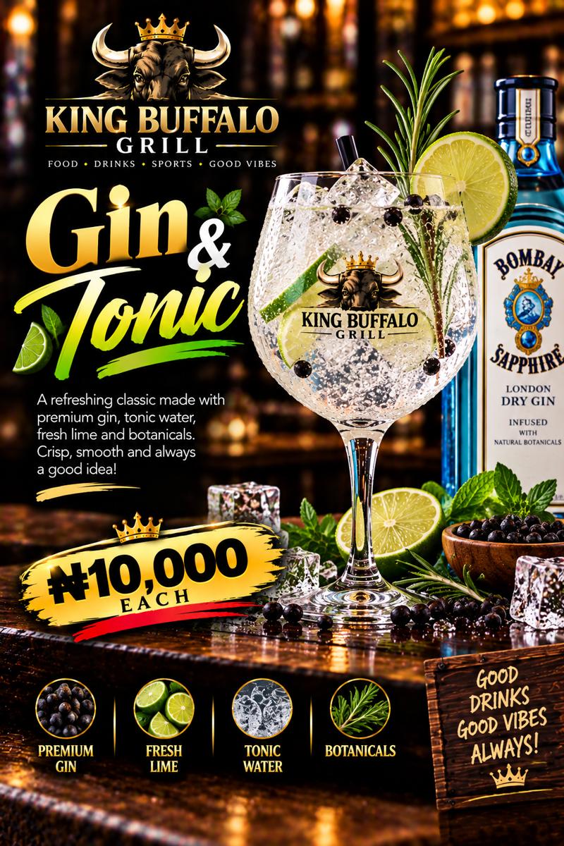 gin tonic coocktail
